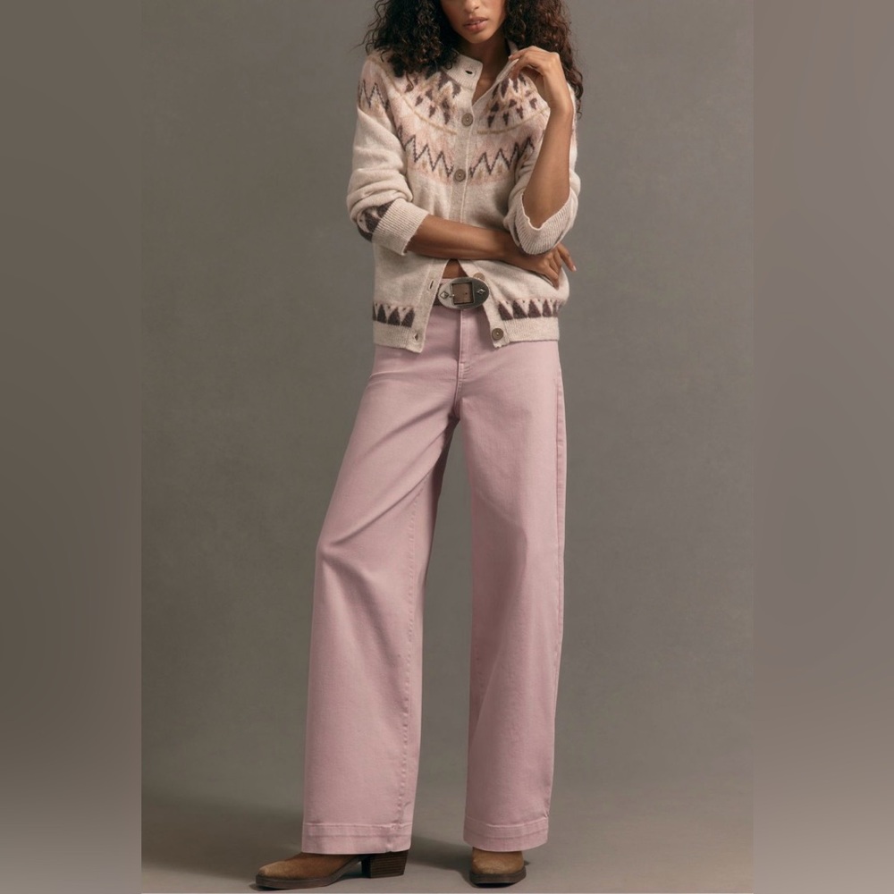 Maeve Low-Slung Tapered Slouch Jeans, NWT